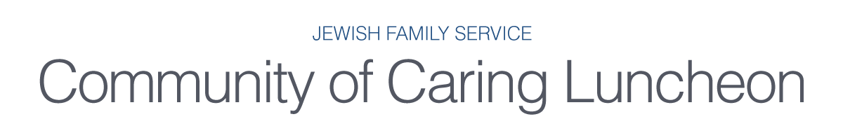 Jewish Family Service Community of Caring Luncheon