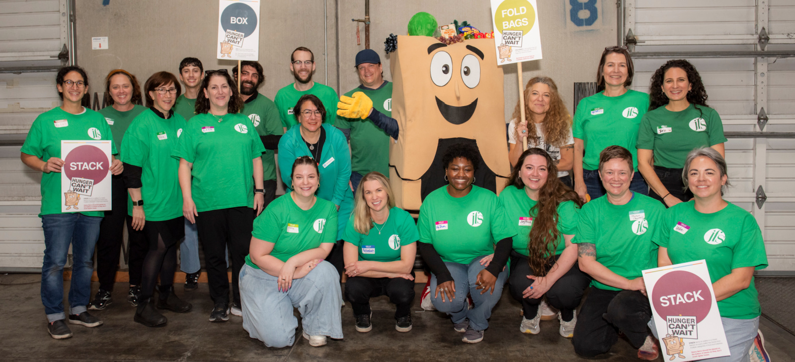 JFS staff at the Food Sort
