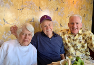 three older adults together