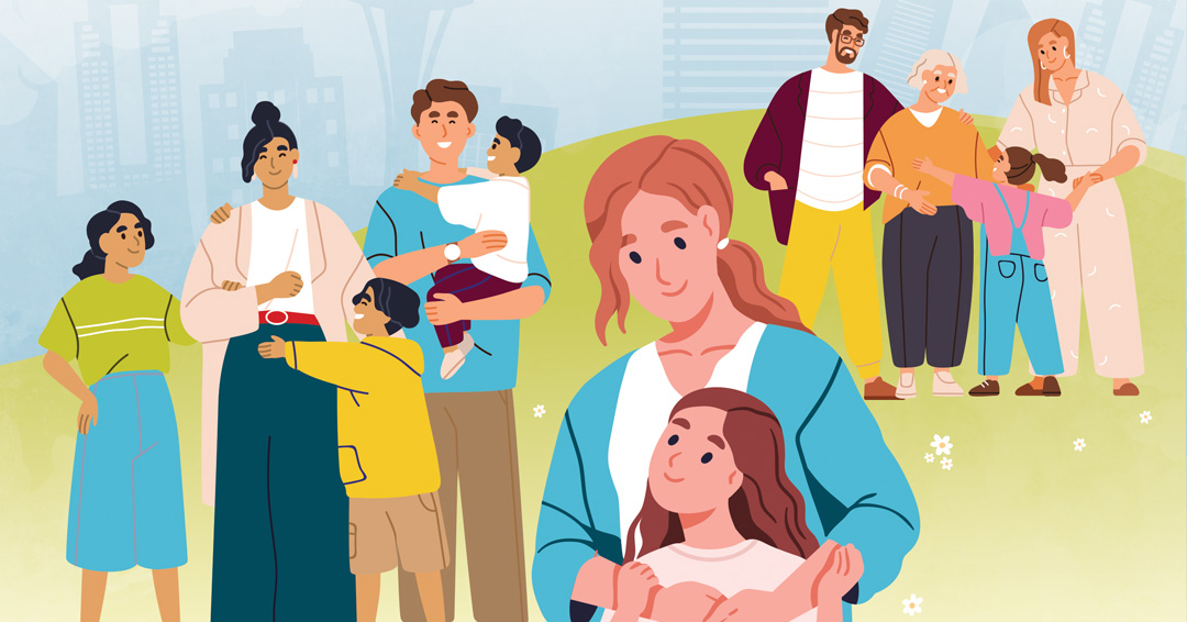 image of families